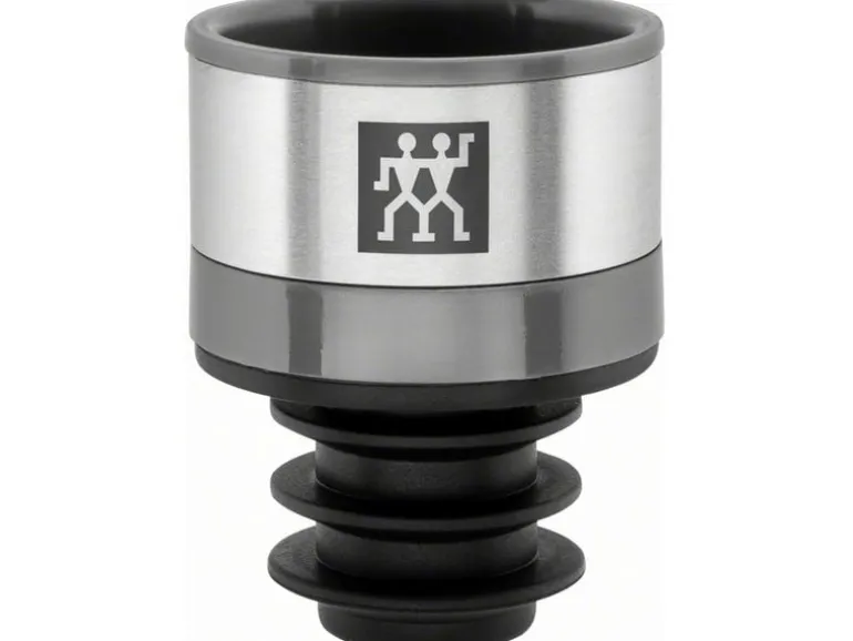Zwilling Weinflaschenverschluss Vakuum 3 x 3 x 4 cm, Grau